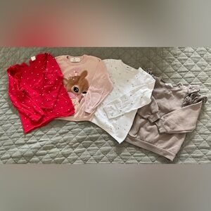 Bundle of 4 H&M long sleeve sweaters used in great conditions.